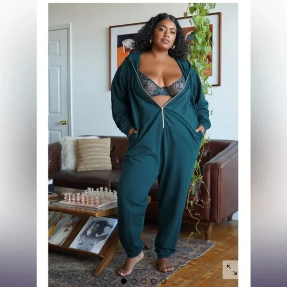 Savage x Fenty Hooded Sweatshirt Onesie - Picture 2 of 5